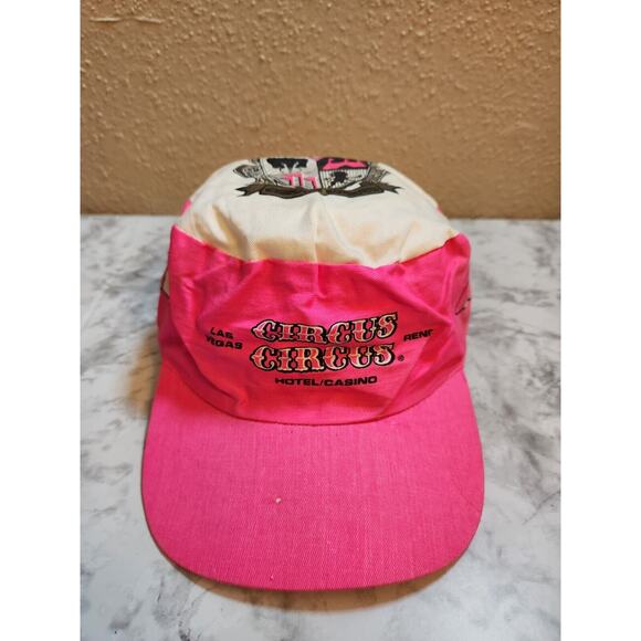 Vintage Circus Circus Las Vegas Reno Snapback Painters Hat Cap - Picture 1 of 7